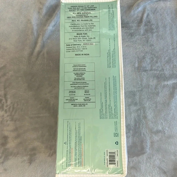 Aden +  Anais - NWT - quilts, sheet, and skirt. 3 piece set - Picture 8 of 9